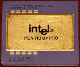 Intel Pentium Pro 200Mhz CPU 256K sSpec: SL22V 1-pin fehlt
