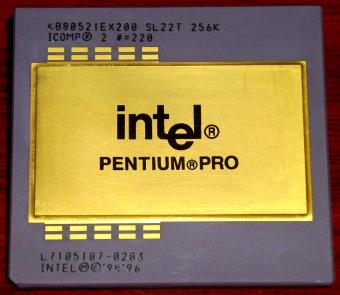 Intel Pentium Pro 200MHz CPU sSpec: SL22T