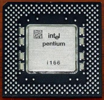 Intel Pentium i166 CPU sSpec: SY037/VSU