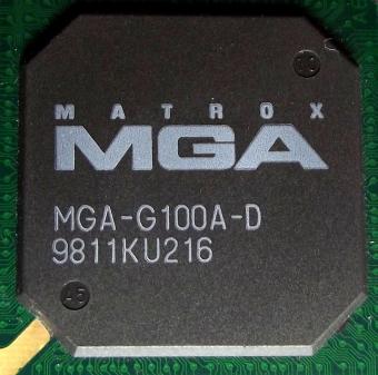 Matrox MGA G100A-D GPU 1998