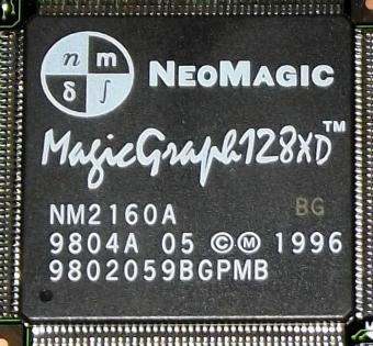NeoMagic MagicGraph128XD NM2160A 1996