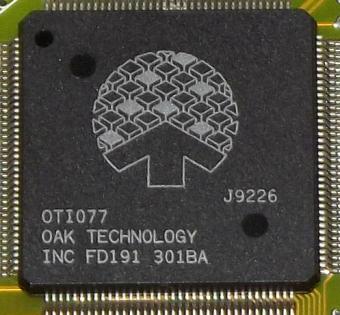 OAK Technology Inc. OTI077 GPU 1991