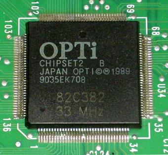 OPTi Chipset2 82C382 Japan 1989
