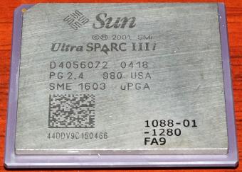 SUN UltraSPARC IIIi SME 1603 CPU 1,28GHz ((Jalapeno) uPGA 2001