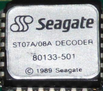 Seagate ST07A/08A Decoder 1989