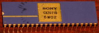 Sony CX20116 6W02 Goldcap 8-Bit 100MHz AD-Converter CPU