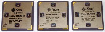 SUN UltraSPARC-II 300/366/400MHz CPUs