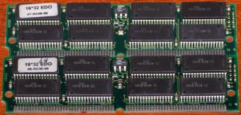 2x 64MB EDO RAM 16x32 3263V 72-pin PS/2 USA 16X4EKDW-SS