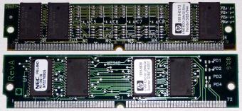 2x HP 8MB EDO RAM, 1818-6172, 1818-6838 PS/2, hp 1997