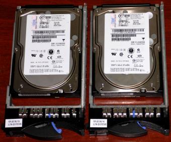 2x IBM 73.4GB HDD 10k rpm, SCSI U320, Model: MAW3073NC eServer 346 PN: 40K1176 FRU: 39R7308 Fujitsu Limited 2006
