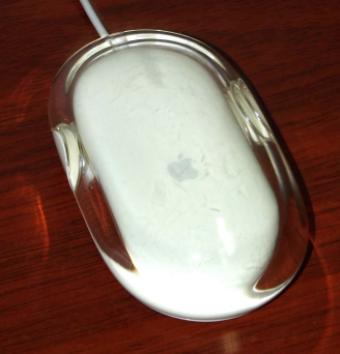 Apple Pro Mouse Model No: M5769, optische weiße USB Mac Maus