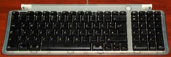 Apple USB Keyboard Model Number: M2452, Aqua Ice Blue, Blueberry Cyan, türkisfarben 1998