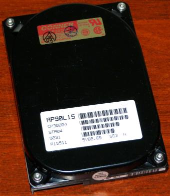 Conner CP30204 IDE 212MB HDD 1992
