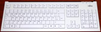 Fujitsu Technology Solutions Model: KB400 USB-D Tastatur S26381-K550-L120-B1 white