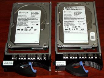 IBM Server SCSI HDDs Model: ST373307LC IBM-FRU:32P0730 73GB 10k RPM