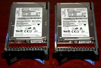 IBM eServer SAS HDDs, 73.4GB, 10k RPM, March 2006, Model ST973401SS, IBM FRU 26K5657