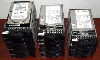 IBM xSeries eServer U320 SCSI / SAS 73GB - 146GB HDDs