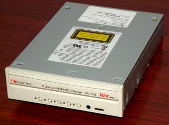 Nakamichi 5 Disc CD-ROM Mini Changer MJ-5.16si SCSI 1997