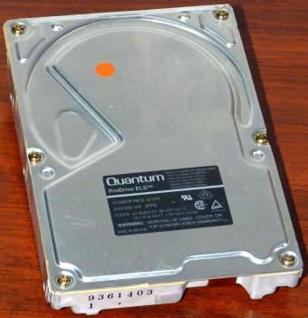 Quantum ProDrive ELS 127AT IDE 120MB HDD Compaq Spares 1992