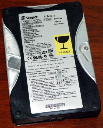 Seagate U Series 5 Model ST330621A Ultra-ATA 30GB HDD 2000
