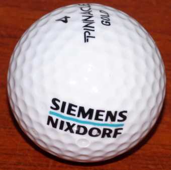 Siemens Nixdorf Golfball Nr. 4 Pinnacle Gold - Mercandise