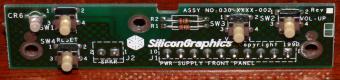 SiliconGraphics PWR Supply Front Panel Assy-No. 030-XXXX-002 Fab-No. 034-XXXX-002 Rev. A 1993