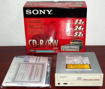 Sony CRX220A1 ATAPI EIDE 52x24x52x CD-RW Laufwerk 2003