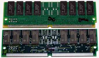 digital Diceon 1A 2M x36 814400A-70 RAM 1992 & Samsung KMM5322000B-7