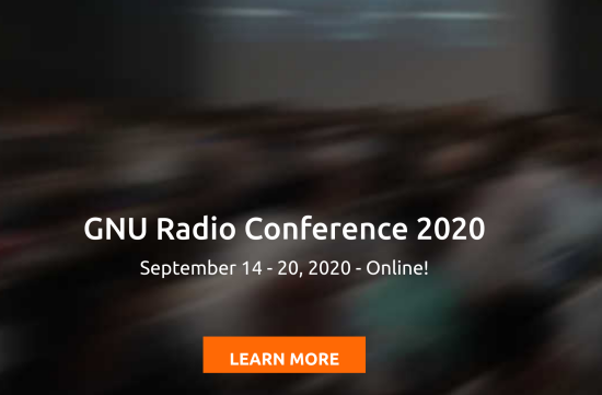 GNU Radio Conference 2020 GNU Radio Conference 2020