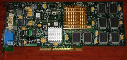 3DLabs Oxygen GVX1, Glint-R3 GPU, 32 MB RAM, 1999