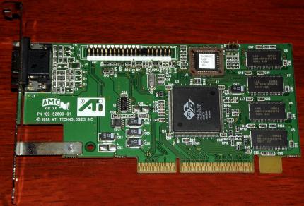 ATI 3DChar 8MB Rage2c GPU 1998