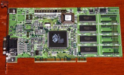 ATI Technologies Inc. 3D Rage II+ DVD GPU PN: 109-38800-00 PCI 1997