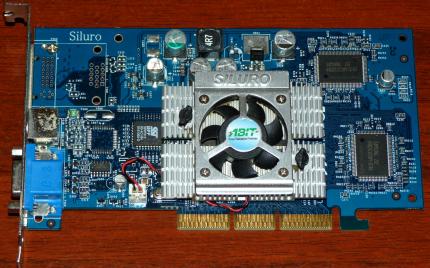 Abit Siluro Nvidia GeForce 4 MX 440 NV18 GPU GF4MXTHC008860 AGP 64MB 2002