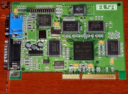 ELSA Victory Erazor AGP-4 NVidia Riva 128 GPU FCC-ID: KJGVICERVIAGP Germany 1997