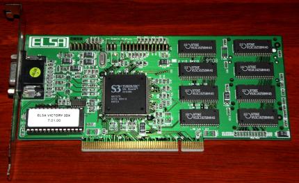Elsa Victory 3DX-4 S3 Virge PCI Grafikkarte 1996
