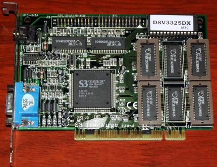 ExpertColor S3 Trio Virge DSV3325DX PCI 1997
