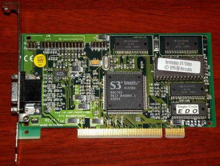 Hercules Terminator 64 S3 Trio64V PCI 1995