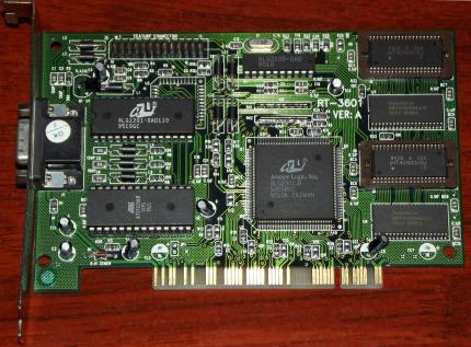KT085 Avance Logic Inc. ali GPU 1995