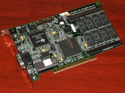 Matrox Impression Plus, Power Graphics IS Athena R1 GPU, 542-02 Rev. A, PN MGA-IMP+/P/SI, FCC-ID: ID7054202, VRAM, 1994