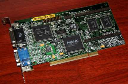 Matrox MGA MIL-2BN 2MB PCI anno 1995