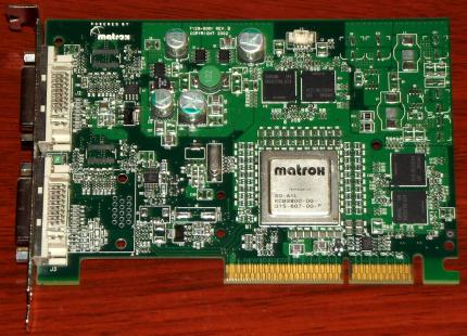 Matrox MGI P65 MDDA8X64 Parhelia LX GPU AGP 2002