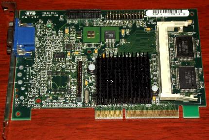 Matrox Millennium G200 G2+/MILA/8BL/20 VGA 8MB AGP 1998