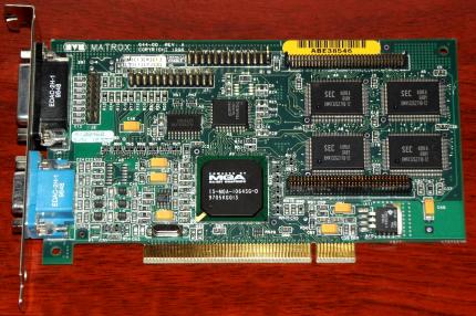 Matrox Mystique MGA-MYST-4 PCI 1996