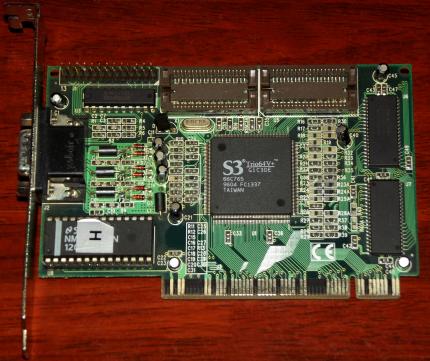 S3 Trio64V+ 4T64H1SO PCI 1996