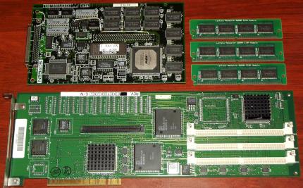 Screen SRC2P PA-PCI Grafik SRC1P XLR8/P3/P4 Lantana Research Corp. für Apple Macintosh 7300 bis 9600 PowerMac G3 / G4, Mac231, Mac435, Altera Flex