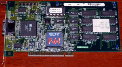 SPEA Software AG V7-Mercury V1.04 P64 S3 Vision (86C964) AT&T FCC-ID: KBB-MER64PCI SN: 952024 PCI 2MB 1994