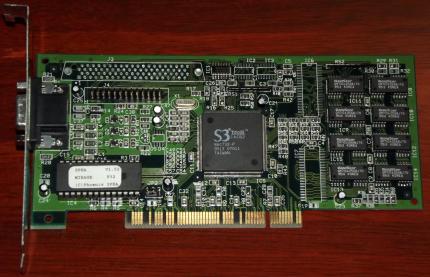 SPEA V7 Mirage P32 S3 Trio32 Chip, mit Handbuch & Tune-UP CD 1995