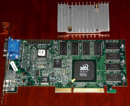 STB Systems 3dfx Voodoo3 3000 AGP 16MB Grafikkarte GPU-ID 355-0017-011 F1138210