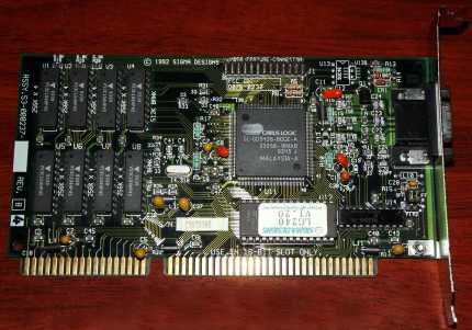 Sigma Designs LG240 mit Cirus Logic CL-GD5426 Chip 1992