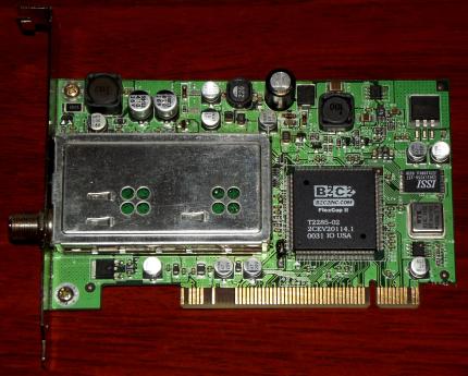 SkyStar 2 Rev. 2.6c SAT-Karte B2C2 FlexCop II Chipsatz PCI